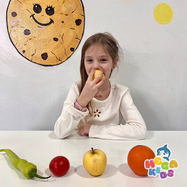 Od voća do povrća: Boje na tanjiru u vrtiću "Mega Kids"